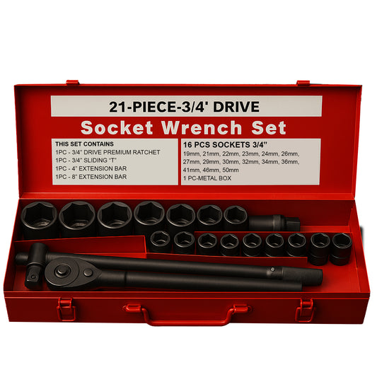 Udarni nasadni ključevi od 8mm-32mm 1/2