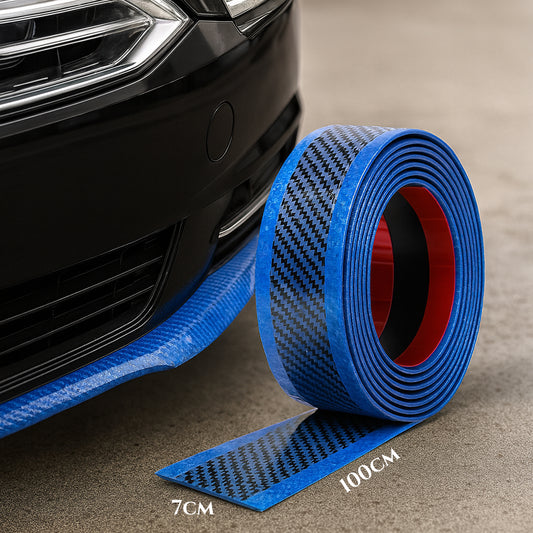 Carbon 5D zaštitna traka za automobil (100cm x 7cm)