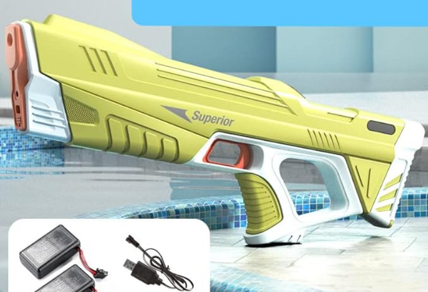 SUPER VODENI PIŠTOLJ SA PUNJIVOM BATERIJOM