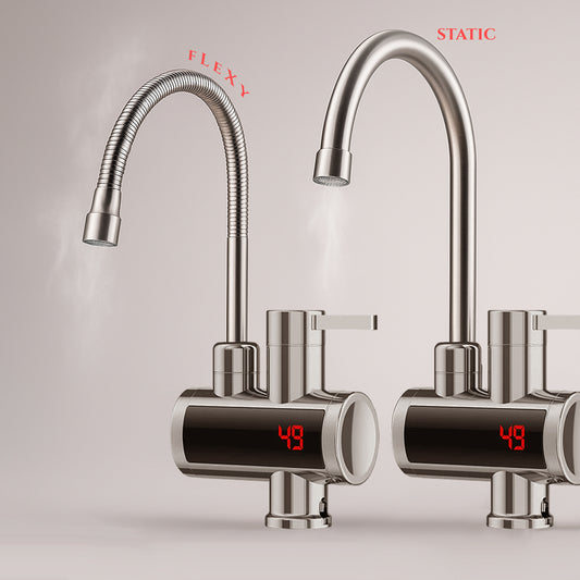 Električna slavina s grijačem vode - Fleksibilna ili Fiksna