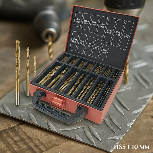 Svrdla HSS-Titan 1-10 mm sortirano