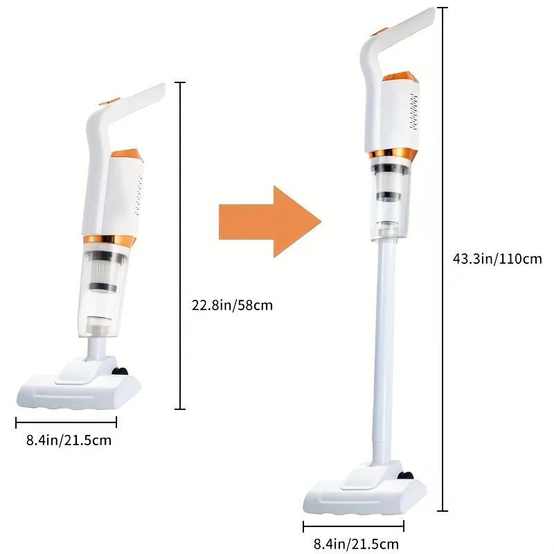 BEŽIČNI USISAVAČ 2U1 SA VIŠE NASTAVAKA