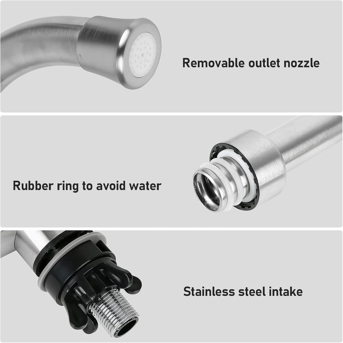 Električna slavina s grijačem vode - Fleksibilna ili Fiksna