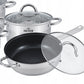 VRHUNSKI INOX 18/10 ZILNER SET LONACA 12 DJELNI