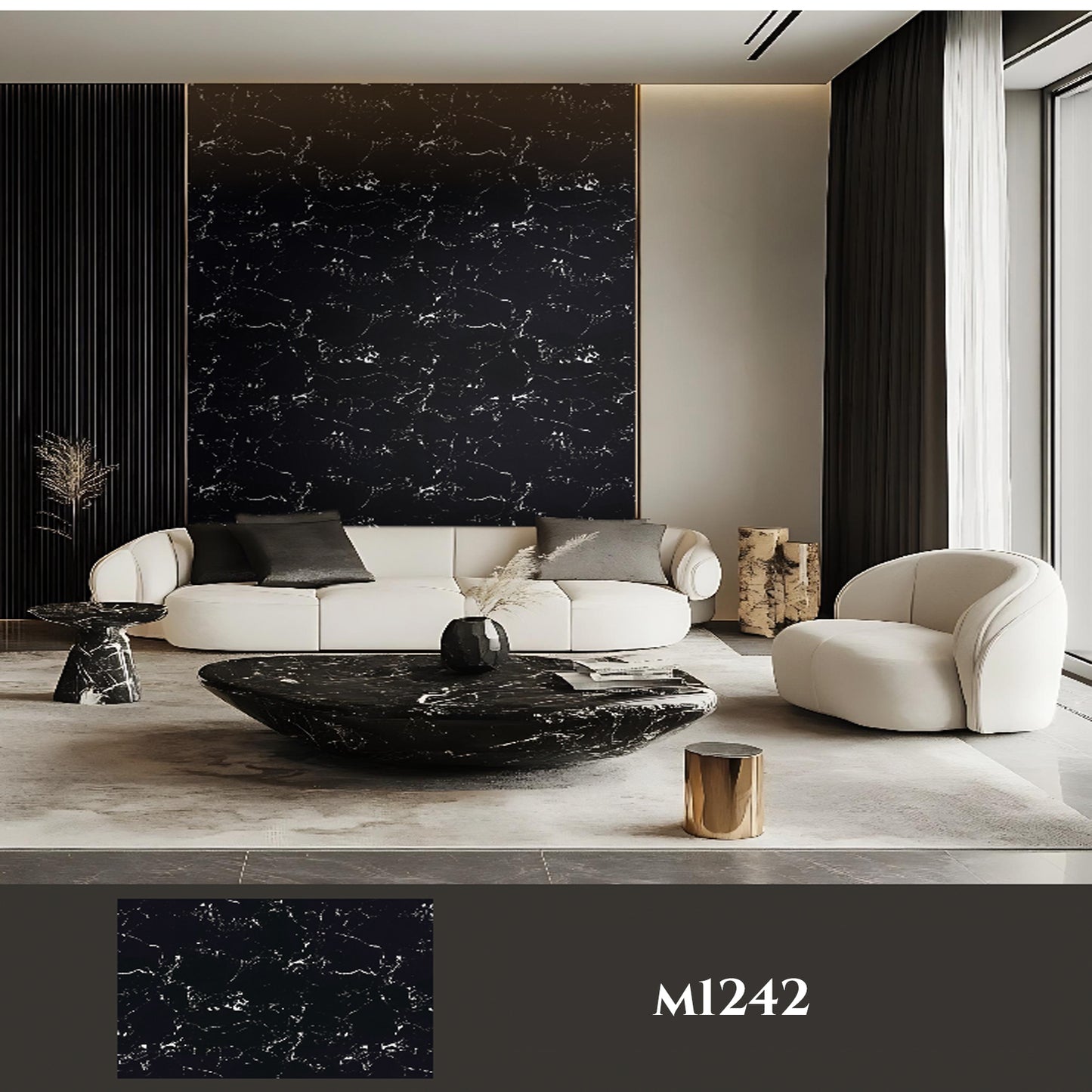 Samoljepljiva 3D PVC dekor folija 60x280cm