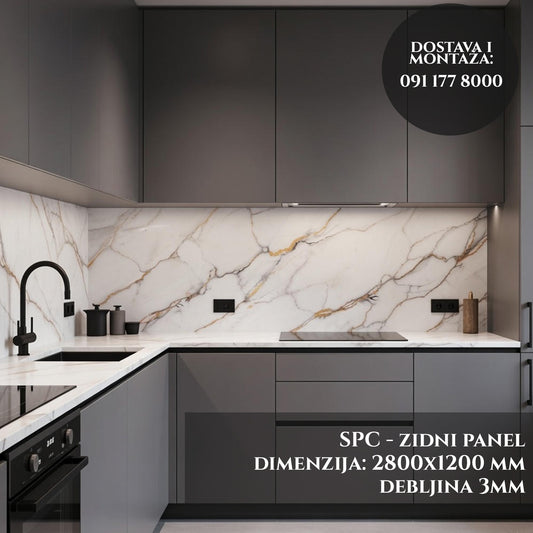 Dekorativni panel - Gold mramor