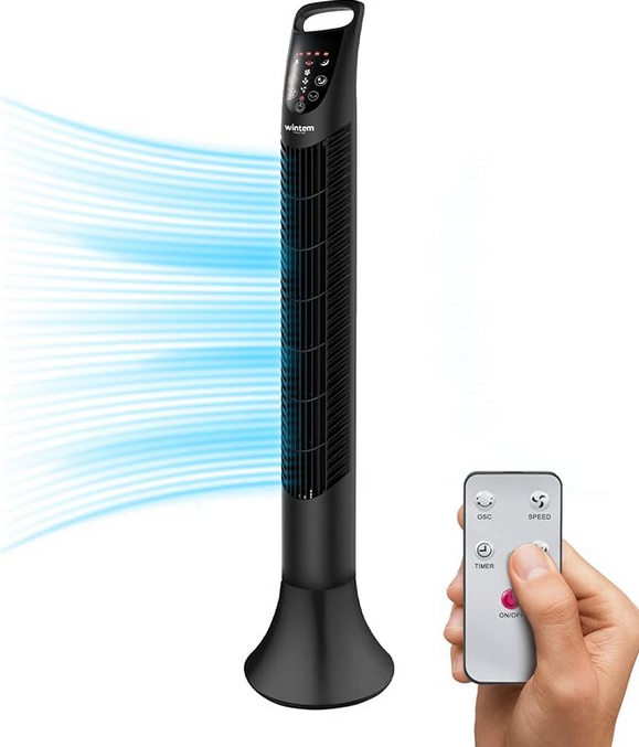 STUPNI VENTILATOR 40 w SA DALJINSKIM