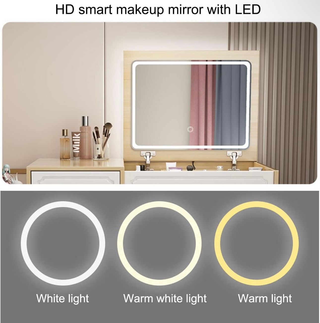 Stol za šminkanje s rasvjetom