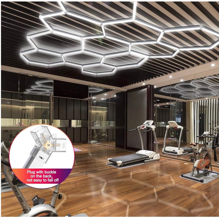 Hexagon LED mreža 484x243 cm