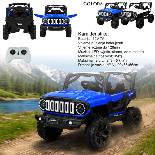 Dječiji električni džip JOOP 4×4 Trailsport 12V