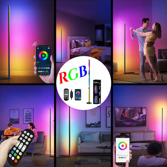 KUTNA RGB LAMPA 120CM SA DALJINSKIM I APLIKACIJOM