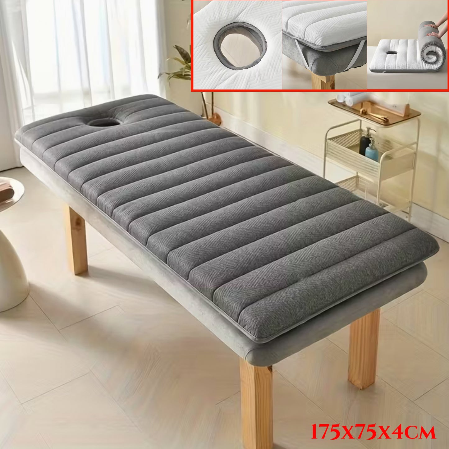 Udobni Masažni Ležaj - 175×75×4 cm