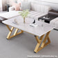 Modern Stolić Zlatni Mramor