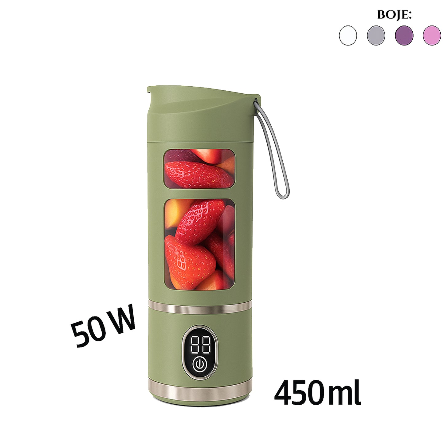 Prijenosni Sokovnik & Blender 450 ml