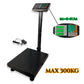 Digitalna platformna vaga do 300 kg