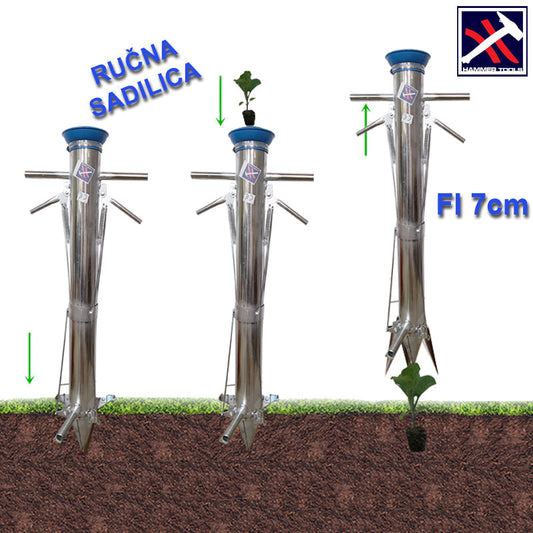 Vrhunska ručna sadilica za povrće, presadnice i cvijeće - Hammer Tools